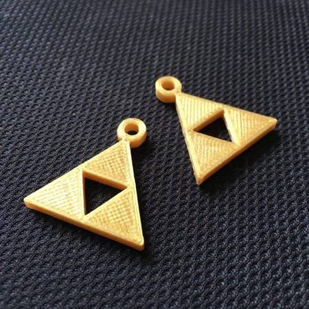 Triforce earrings from zelda universe