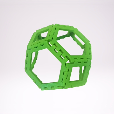 Polyhedra shape and grid building kit